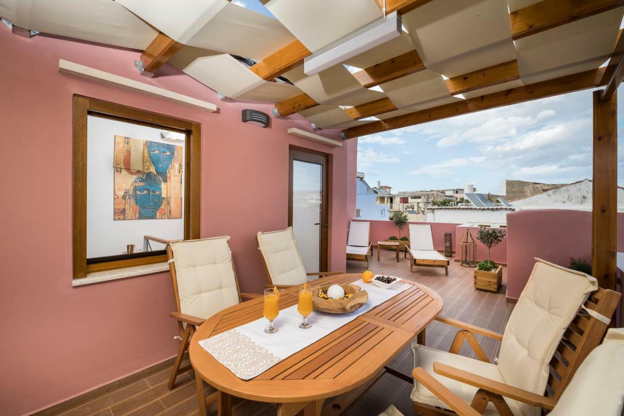Evlimeni Suites Ханья Экстерьер фото