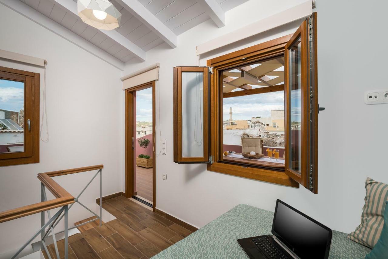 Evlimeni Suites Ханья Экстерьер фото